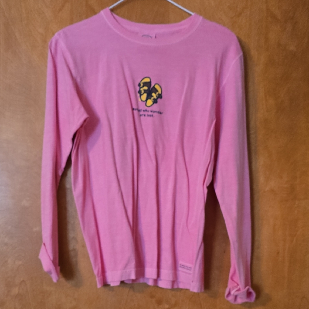 Pink Long Sleeve Shirt